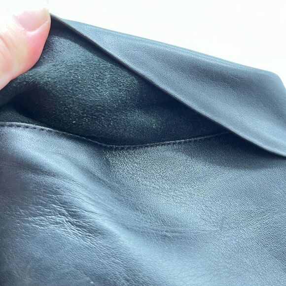 Pour La Victoire |Brenda| Black Leather Ankle Boots Size 8 - Picture 11 of 12